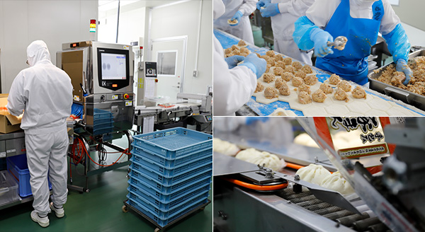 安心・安全な生産工場を